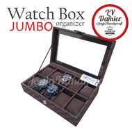 (JUMBO) Watch Box Contains 10 Sports, Watch Box, Watch Box, Damier Watch Case