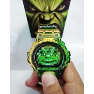 Original G-SHOCK Casio custom jely hulk (DW-6900 module 3230)