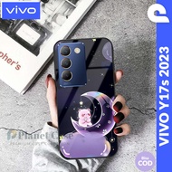 Case Vivo Y100 5G Casing pelindung Kamera dan Body Vivo Y100 5G Softcase Karakter Y100 5G Silikon Vivo Terbaru Y100 5G