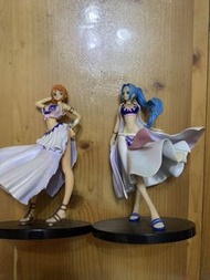 One piece 海賊王娜美薇薇手辦