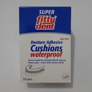 Fittydent Denture Adhesive Cushion / Lem Gigi Palsu Rahang Bawah/