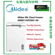 Midea 99L Chest Freezer  MDRC152FZG01-SG