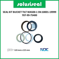 Komatsu WA500-1 Bucket Tilt Seal Kit SN:10001-19999 707-99-75400 NOK