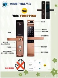 Yale YDM7116A 智能電子門鎖