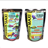 AKARI PREMIUM MAXI Cichlid Chiclid Tropical 100 gr Pellets 1 mm Multicolor Multi Color Ciklid Fish F