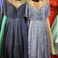 sewa gaun mama biru 31921