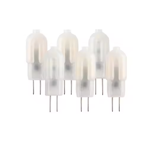 2/5/10PCS LED G4 Lamp AC/DC 12V Low power 1.2W 1.4W 2W 3W efficiency strobe free for crystal chandel