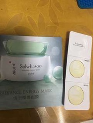 雪花秀面膜+粉底2色