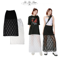 kome.girls กระโปรงยาวลูกไม้ รุ่น Kiera skirt