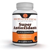 Sigmaceutical Super Antioxidant Supplement - Goji Berry Capsules, Acai Berry Capsules, Mangosteen Ca