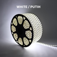 Lampu Panjang Selang LED Strip 5050 SMD AC 220V METERAN / Lampu Strip LED / 1 Strip 1 Meter dan colo