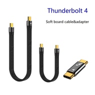 New C-type fast charging cable 8k 60Hz Hd Pd100w 40gbps, suitable for Thunderbolt 4