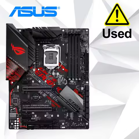 ASUS ROG Strix Z390-H Gaming Motherboard LGA1151 (Intel 8th and 9th Gen) ATX DDR4 DP HDMI M.2 USB 3.
