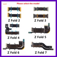 Main board LCD Flex Cable Ribbon For Samsung Galaxy Z Fold 2 3 4 5 6 7 Rotating Shaft Cable F926 F93