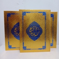 ☃☜◑Al-Quran Emas dan Perak Tiga Saiz Kecil Sederhana Besar A4 Resam Uthmani - Hadiah Hantaran Kahwin