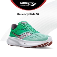 Saucony Ride 16 Road Running Jogging Shoes Women's - Sprig/Peony S10830-25