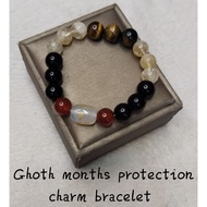 Ghost month protection charm Bracelet
