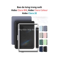 Kobo Clara BW/Clara Color/Clara 2E Transparent Back Cover, Kobo Clara BW Reader, Kobo Clara Color, K