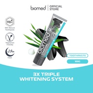 Biomed Complete Natural Toothpaste Charcoal for Gum Care, enamel whitening| Ubat Gigi Pemutih 美白牙膏(1