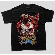 NBA - Allen Iverson 2 - Shirt - Shirt - Basketball Shirt - Cotton Combed 24s