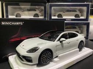 【E.M.C】1:18 1/18 Minichamps Porsche Panamera Turbo S 金屬模型 白色