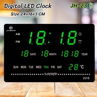 Watch Jh2318 Digital Led Clock With Table And Wall Mount Wake Up 4 Times |Bangkok Get The Item Immed