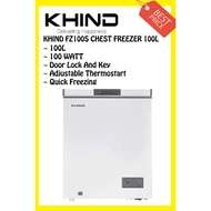 KHIND CHEST FREEZER FZ100 (100L) / FZ142 (142L) / FZ208 (208L) / FZ295 (295L)
