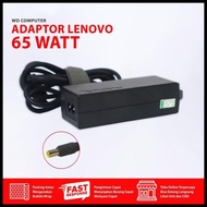 Adaptor Charger Lenovo 65 Watt Jarum Besar Adaptor Bulat 65 W Lenovo