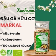 ORGANIC CHICKEN BEANS - 500gr - MARKAL - EU ORGANIC - XANHSAM NATURAL & ORGANIC.