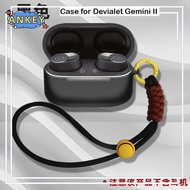 for Devialet Gemini II Protective Case Nylon Lanyard Soft Cover Shells Washable Housing Anti Dust Sl