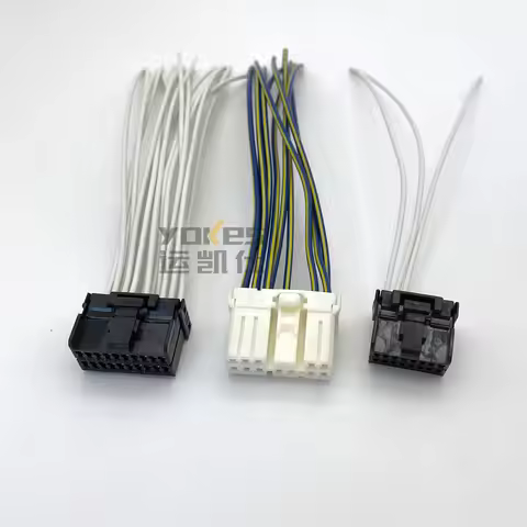 PC200-7 Monitor Instrument Plug Connector Socket Excavator parts For Komatsu