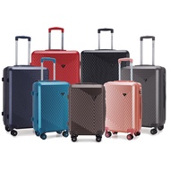 HQ LUGGAGE กระเป๋าเดินทาง ABS 4 ล้อคู่ กุญแจล็อค 3 รหัส รุ่น 8875