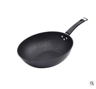 Non-stick wok / boutique 30cm round bottom non-stick wok