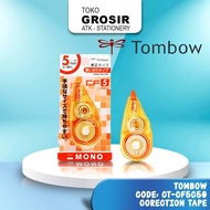CORRECTION TAPE TOMBOW MONO CORRECTION TAPE 8m PLAIN ORANGE COLOR CT-CF5C50
