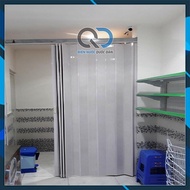 Cửa Nhựa Xếp Cao Cấp 08x18m 0.8mx2m 1mx2m - Cửa Dày Siêu Bền Vân Cửa Đẹp