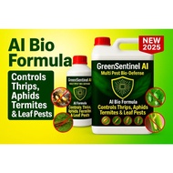 Kawalan Serangga Organik GreenSentinel AI Anti Thrips, Aphids, Anai-anai, Virus Mozek Cili & Durian