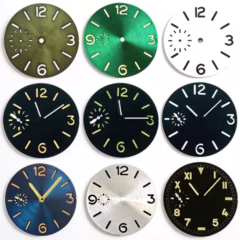 34.5mm 36mm 37mm 38.8mm Pocket Watch Dial No logo For Panerai Luminor ETA6497 ETA6498 MAR-G 3600 ST3