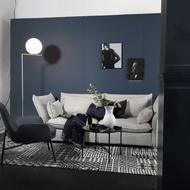 SINAR JOTUN 4477 DECO BLUE 1 LITER MAJESTIC TRUE BEAUTY SHEEN INTERIOR WASHABLE PAINT /CAT DINDING D