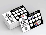 นามบัตร เงินกู้ 1000 ใบ 450 บาท กระดาษสะท้อนแสง 180 แกรม ราคาถูก