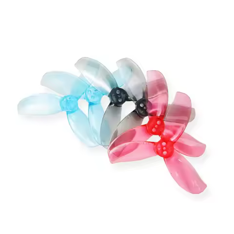 Durable Type 4Pairs Gemfan D2.5-3 3-Blade 2.5inch Propeller for FPV Drone, 1.5mm Hole Fit 1404 Motor