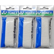 YONEX Towel Grip DX (1 piece) White × 3 Set AC402DX-011-3SET