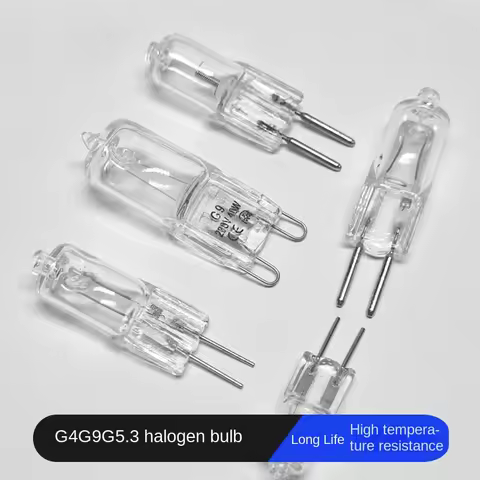 Direct Supply OEM G4 G5.3 G9 12V 220V 10W 20W 35W 500 degree oven blub G9 Halogen Bulb