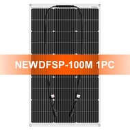 Dokio 2PCS 4PCS 6PCS Solar Panel 100W 18V Monocrystalline Solar Cell Flexible for Car/Yacht/Steamshi