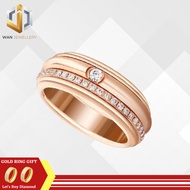 cincin berlian asli emas 750 berlian eropa D018