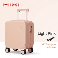 Mixi เคสพกพาสะดวกขนาด14นิ้วทนทานกระเป๋าคอมพิวเตอร์น้ำหนักเบาพร้อมกุญแจล็อคกระเป๋า TSA ดีไซน์ดั้งเดิม