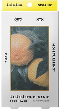 lululun 面膜 Lululun 有機柚子麵膜 5 片