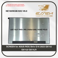 LED 16.0" FHD+ IPS (1920x1200) 165HZ NE160WUM-NX3 V8.0 FOLD SCREEN for ASUS ROG Strix G16 2023 G614J