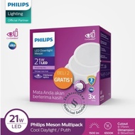 Philips LED DOWNLIGHT Package 2 Free 1 MESON 175 21W WATT 21W