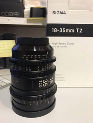 Sigma 18-35mm T2 Cine High-Speed Zoom Lens