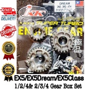Honda EX5/EX5 Dream/EX5 Class IKK Engine Gearbox Gear Set 1/2/3 2/3/4 Gear Box Gear Set EX5Dream/EX5Class